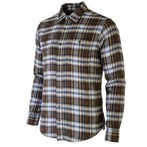 WINDRIVER Outfitters Western Mens Flannel Shirt Lumberjack Farmer Plaid Size L